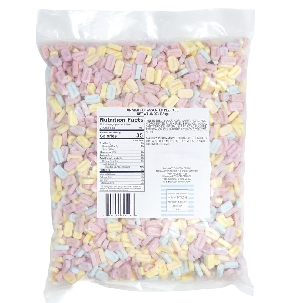 THE HAMPTON CANDY COMPANY close texture detail displays chewy fruit textures