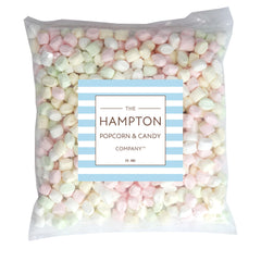 THE HAMPTON CANDY COMPANY close-up of soft pastel mint texture highlighting creamy mouthfeel benefit