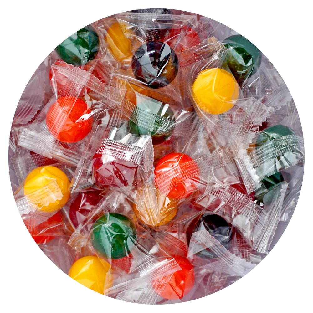 THE HAMPTON CANDY COMPANY front packaging showing bulk 2 lb bag and branding benefit: easy bulk supply