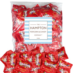 THE HAMPTON CANDY COMPANY single fun-size pack detail shows wrapper and hygiene benefit