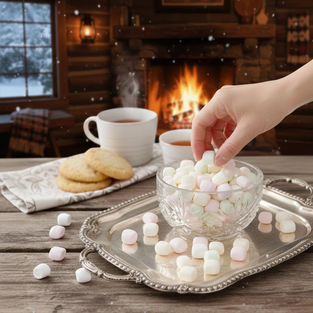 THE HAMPTON CANDY COMPANY mints in a decorative bowl for table display, adds elegant visual appeal