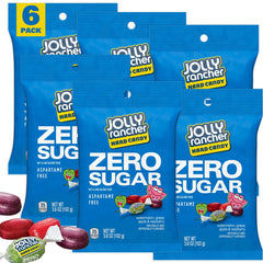 THE HAMPTON CANDY COMPANY Jolly Ranchers front packaging showing bag design and weight