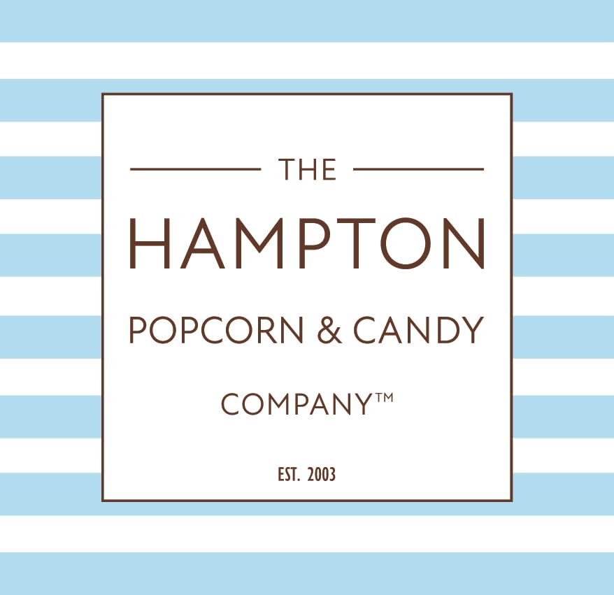 THE HAMPTON CANDY COMPANY product label and ingredient block showing transparency and storage info