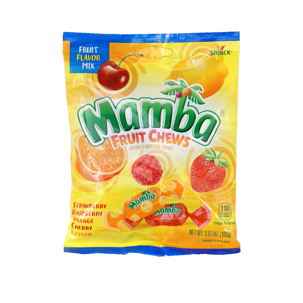 THE HAMPTON CANDY COMPANY bag next to a hand for scale showing pack size and portability advantage