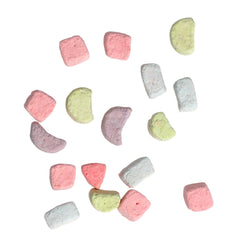 THE HAMPTON CANDY COMPANY marshmallow bits melting in hot chocolate, adding flavor and visual appeal