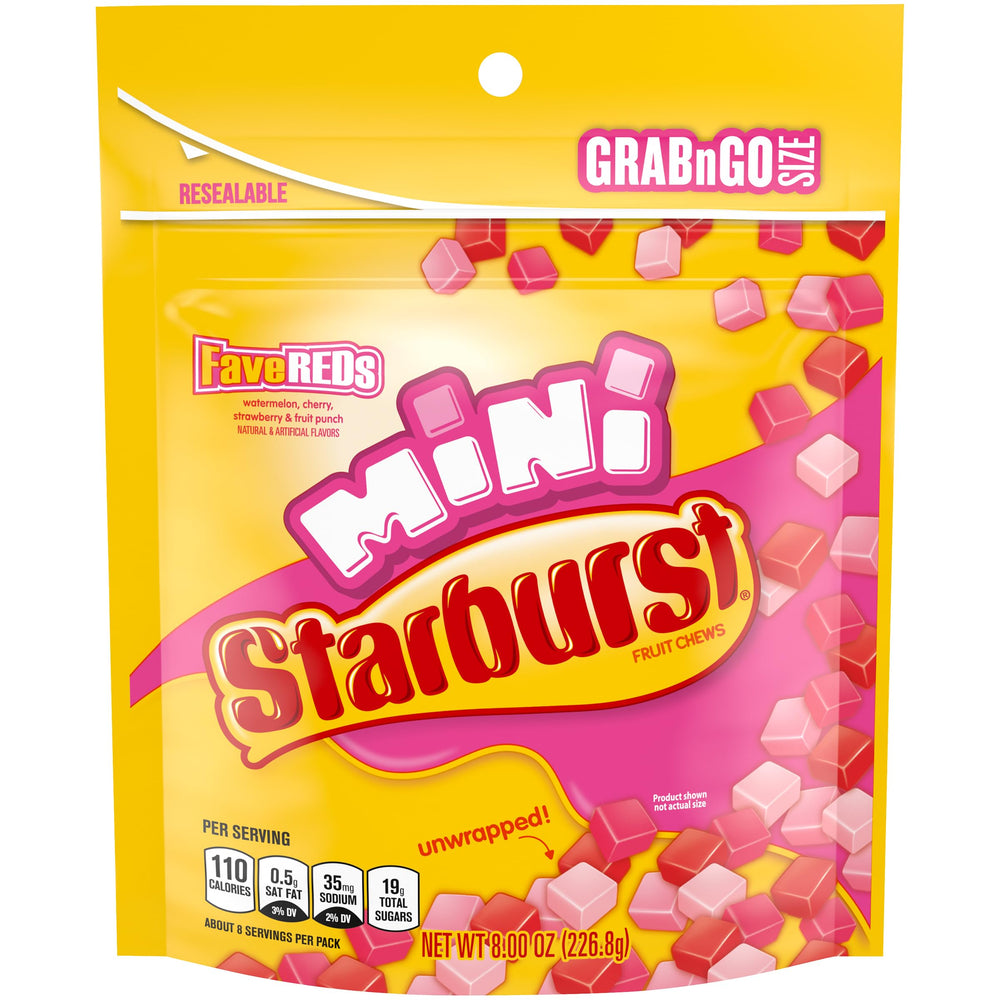the hampton candy company mini chews in hand showing portion size and grab-and-go convenience