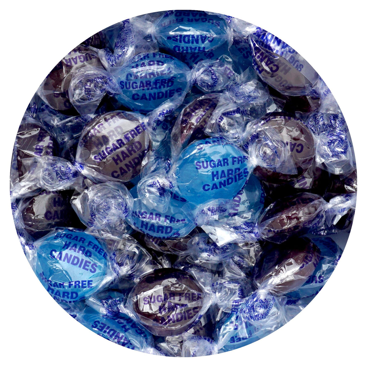 THE HAMPTON CANDY COMPANY front packaging showing 2 lb bulk bag for value