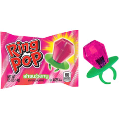 THE HAMPTON CANDY COMPANY close-up of different flavored ring lollipop textures and colors