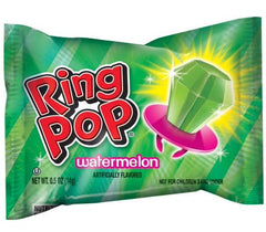 THE HAMPTON CANDY COMPANY wearable ring lollipop on finger for playful treat enjoyment