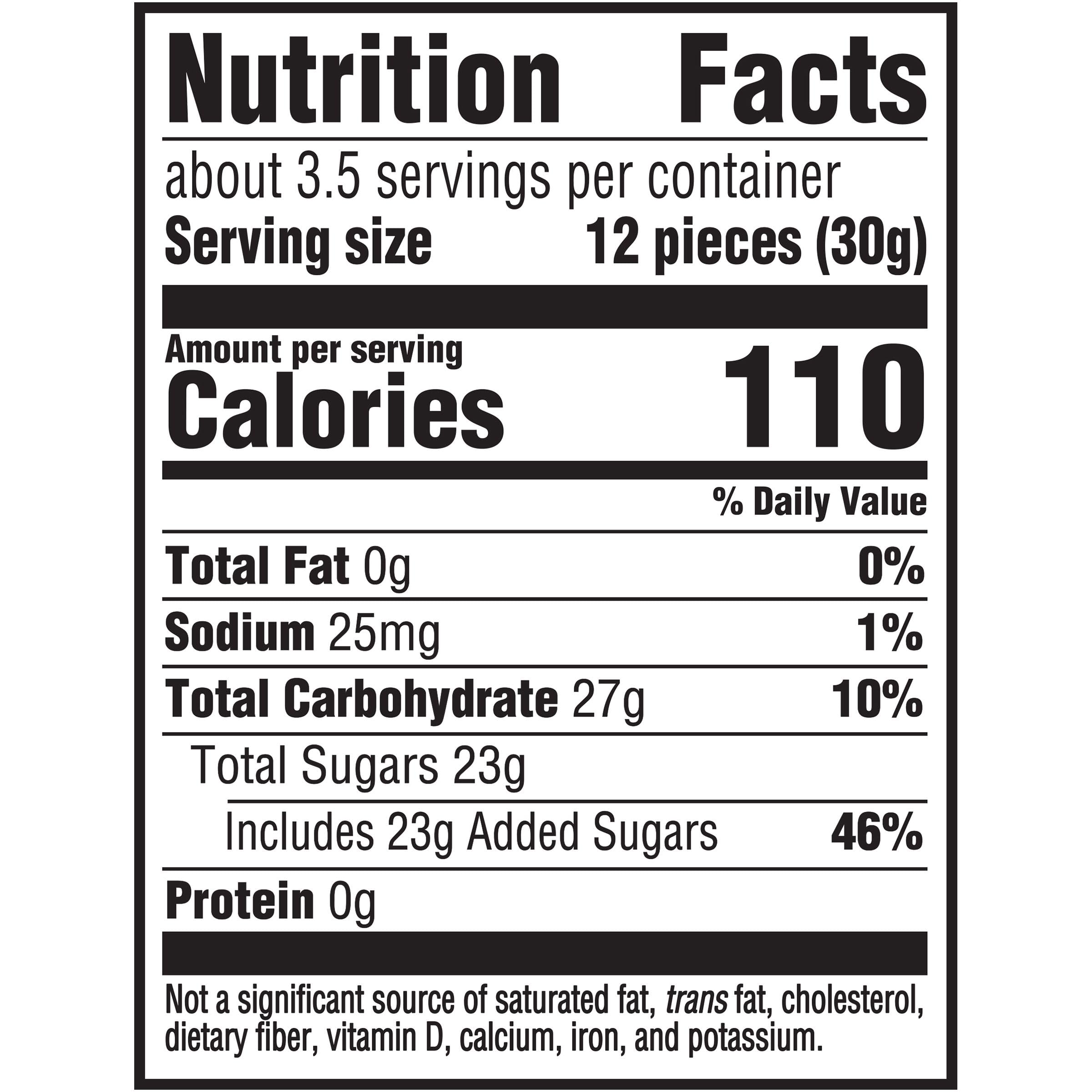 THE HAMPTON CANDY COMPANY twelve 3.6oz bags laid out for bulk convenience