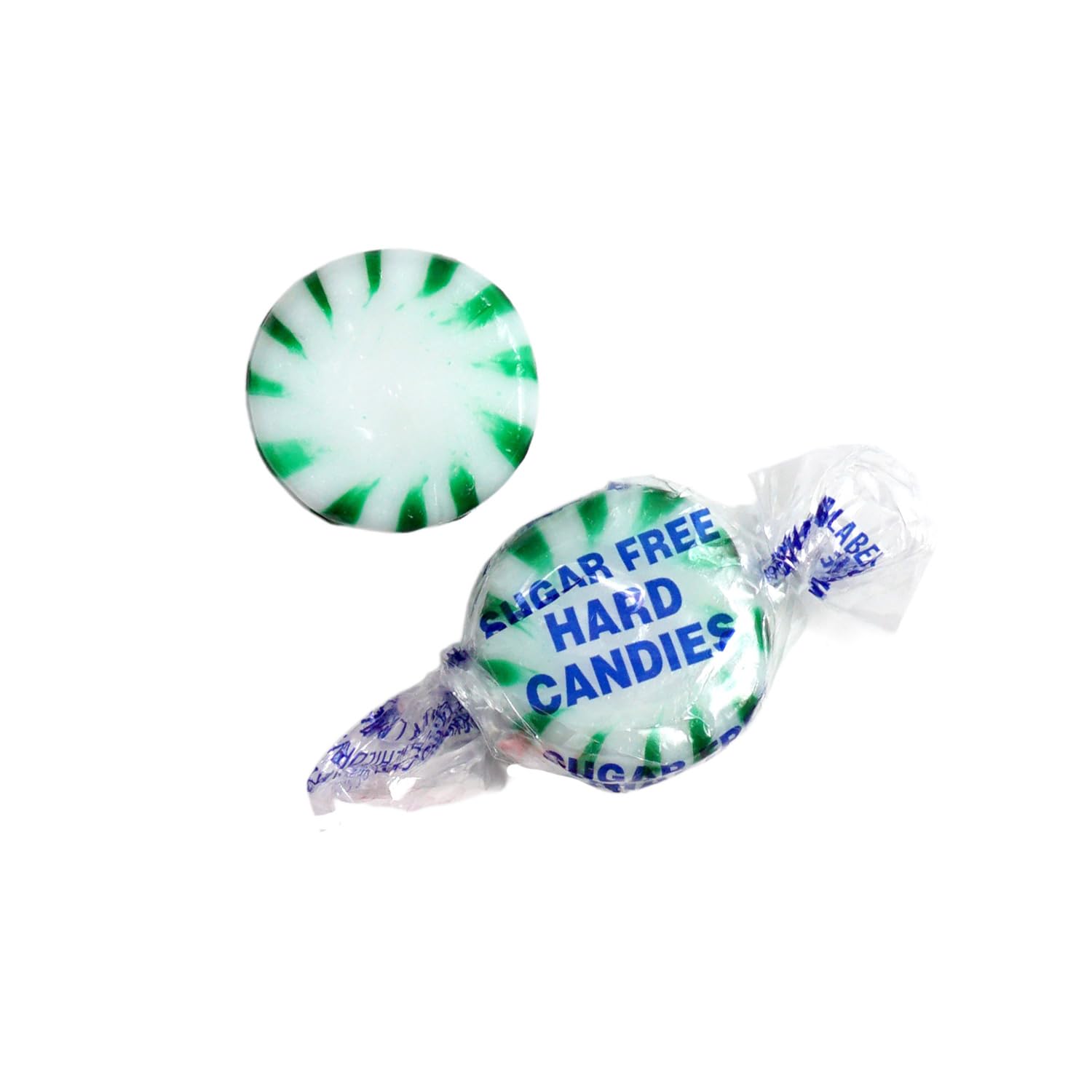 THE HAMPTON CANDY COMPANY bowl of spearmint starlight mints for easy serving and hosting