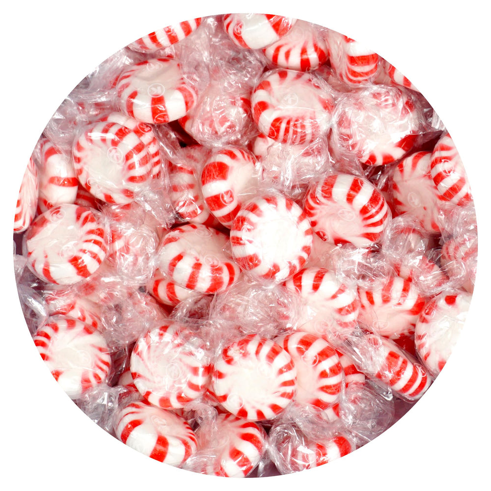 THE HAMPTON CANDY COMPANY front packaging showing 4 lb bulk bag and branding benefit convenience