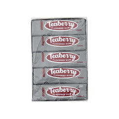 THE HAMPTON CANDY COMPANY close-up of a five-piece pack, clear view of texture and wrap benefit