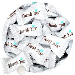 THE HAMPTON CANDY COMPANY front bag view shows clear branding and portion size benefit
