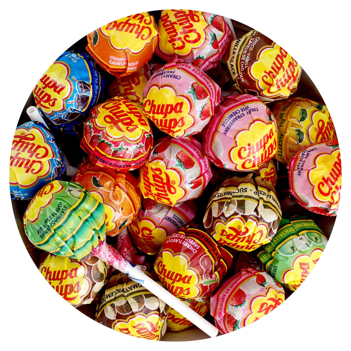THE HAMPTON CANDY COMPANY front packaging showing 2 lb bag and flavor variety