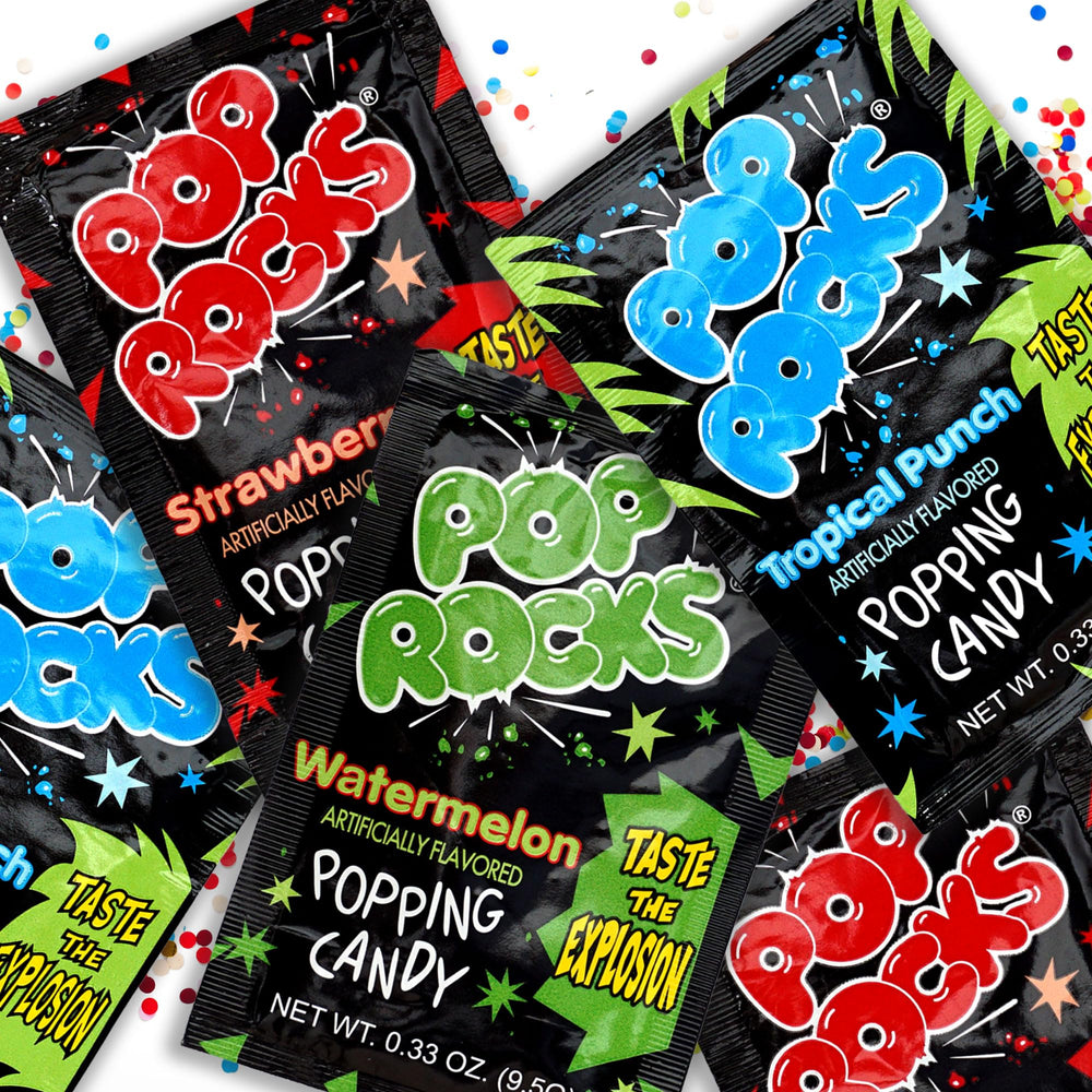 THE HAMPTON CANDY COMPANY Pop Rocks in party bowl demonstrating easy sharing for events