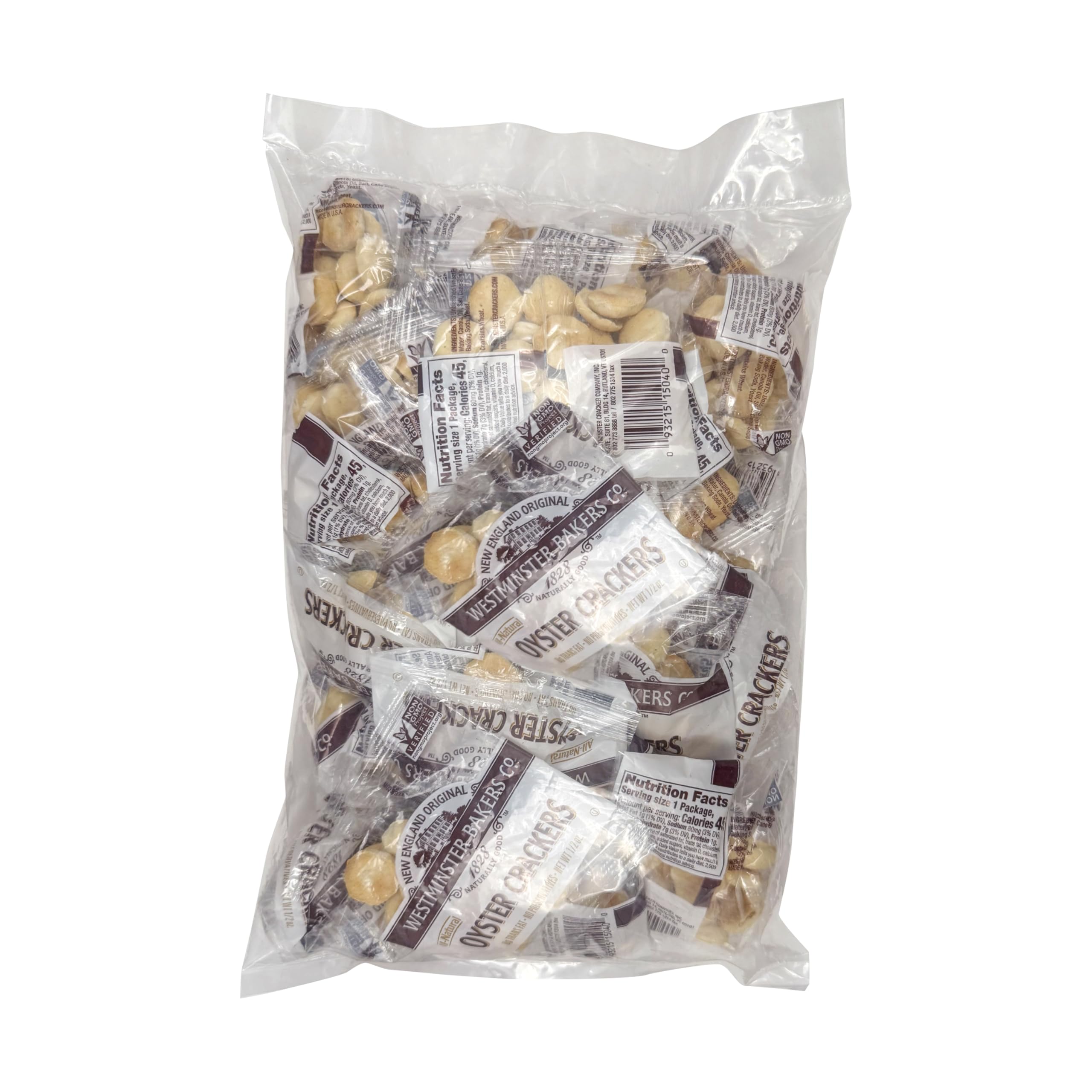 THE HAMPTON CANDY COMPANY single packet in hand for size comparison, shows portion control