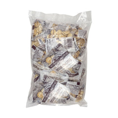 THE HAMPTON CANDY COMPANY single packet in hand for size comparison, shows portion control