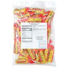 THE HAMPTON CANDY COMPANY open bag with many lollipops ready to serve benefits