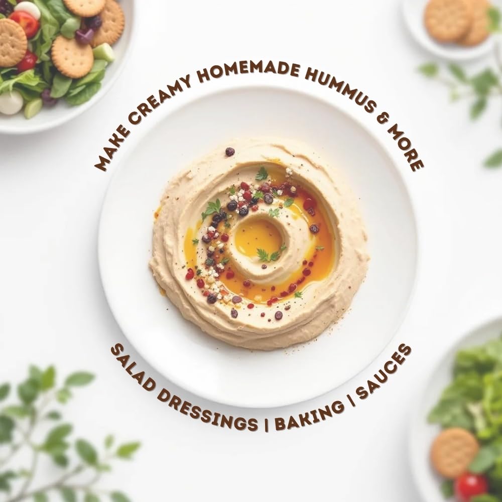 Slice of toast spread with The Holly Tree tahini demonstrating quick nutritious snack