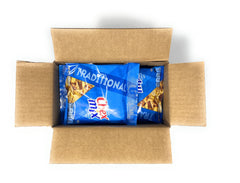 Small serving bowls of The Holy South Chex Mix set on table for easy sharing