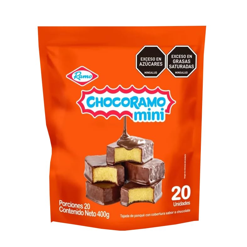 THE HONEST PRICE STORE individually wrapped Ramo Chocoramo Mini highlighting portability