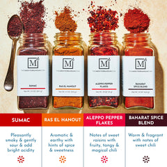The Mediterranean Dish baharat close-up showing rich color and aromatic appeal