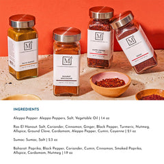 The Mediterranean Dish ras el hanout texture close-up highlighting fragrant spices