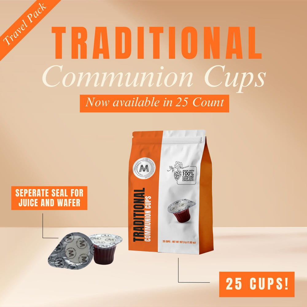 The Miracle Meal open cup with wafer displayed for quick serving