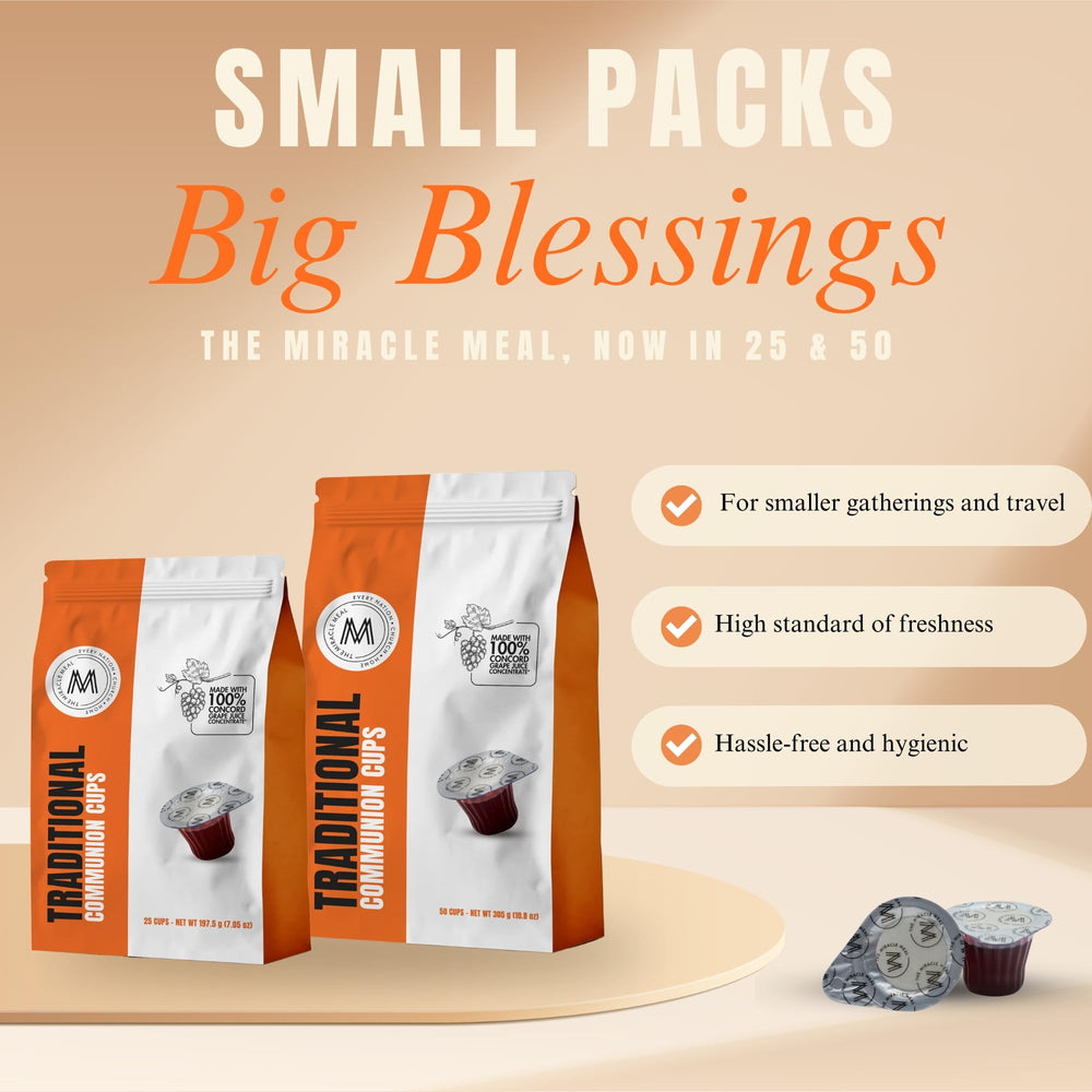 The Miracle Meal sealed tab detail illustrating easy-open benefit