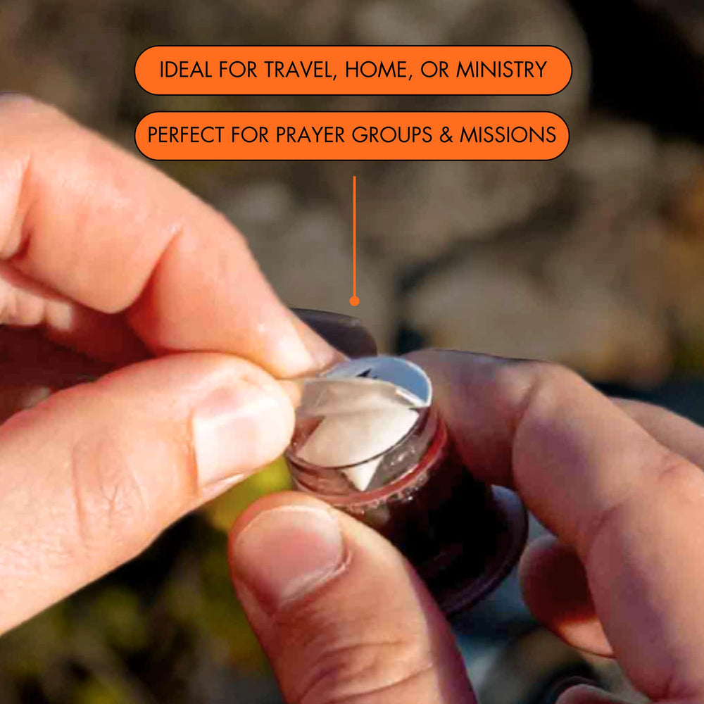 The Miracle Meal cup in hand showing portion control and simple serving