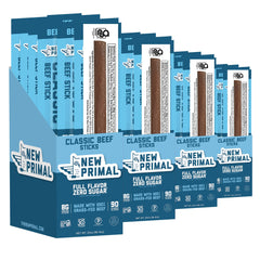 The New Primal front packaging showing 80-count bulk, convenient stocking