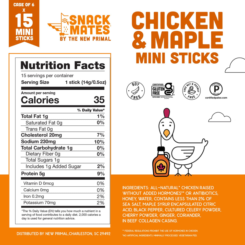 The New Primal individually wrapped stick emphasizing hygienic single-serve convenience