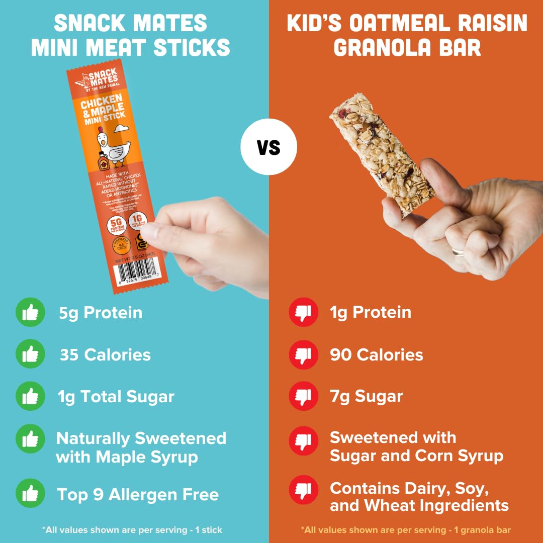 The New Primal in a lunchbox illustrating quick packing and school-safe nut-free benefit