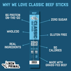 The New Primal individually wrapped stick opened for grab-and-go convenience