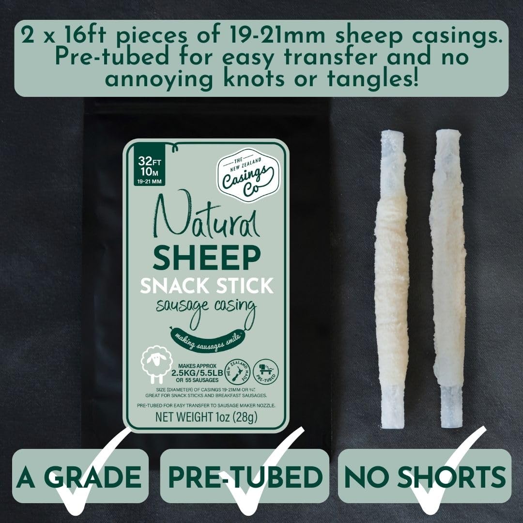 THE NEW ZEALAND CASINGS CO pre-tubed casing detail for easy loading