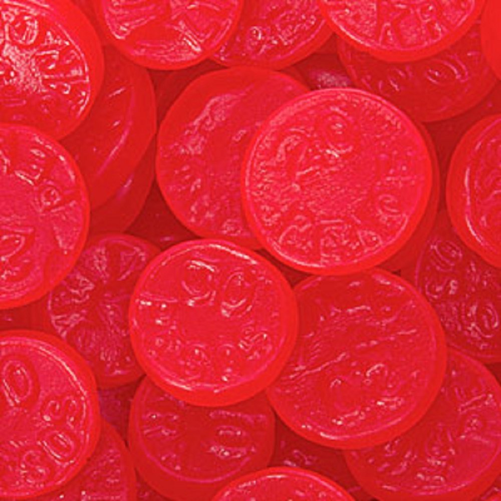The Nutty Fruit House front packaging showing resealable bag and cherry gummies for easy serving