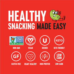 The Only Bean open bag pouring crunchy edamame for convenient on-the-go benefit