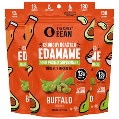 The Only Bean front packaging showing buffalo flavor and benefits