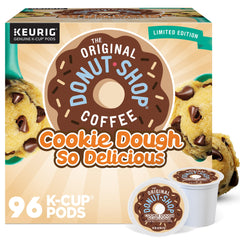 The Original Donut Shop front packaging showing 96-count convenience