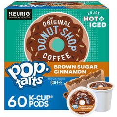 The Original Donut Shop front box 60ct showing product and convenience