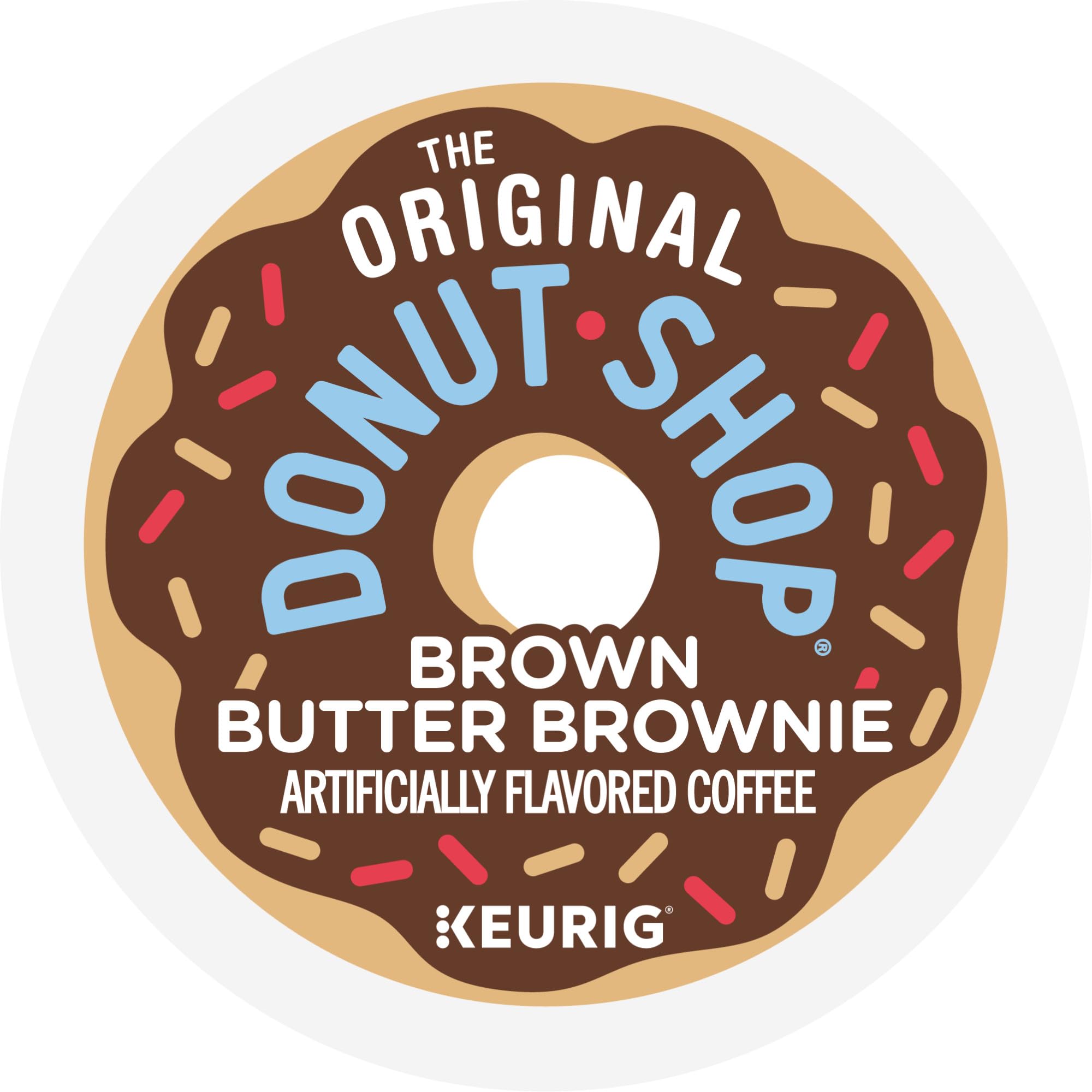 The Original Donut Shop iced brew over ice highlighting chilled dessert-style refreshment