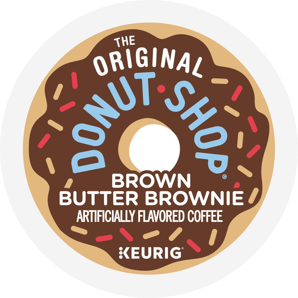 The Original Donut Shop iced brew over ice highlighting chilled dessert-style refreshment