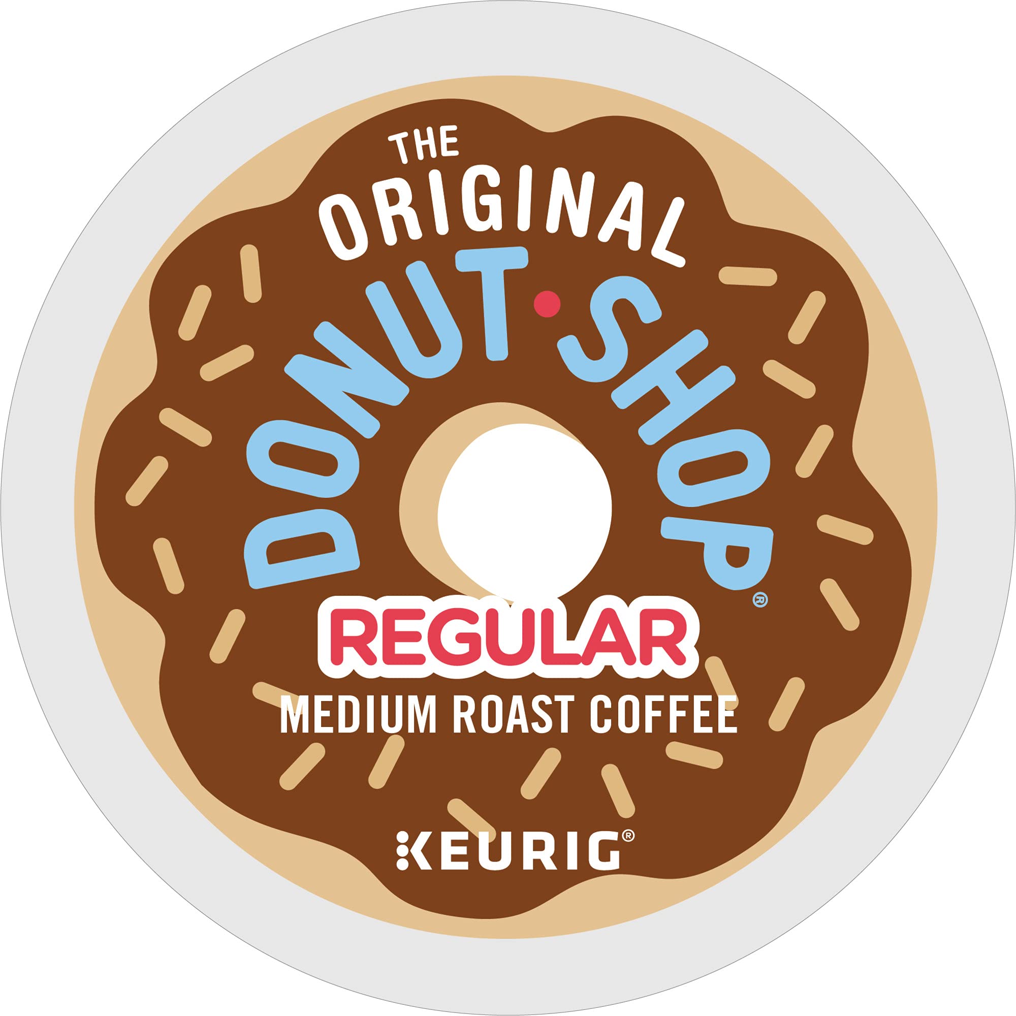 Product label showing The Original Donut Shop name and Orthodox Union Kosher seal