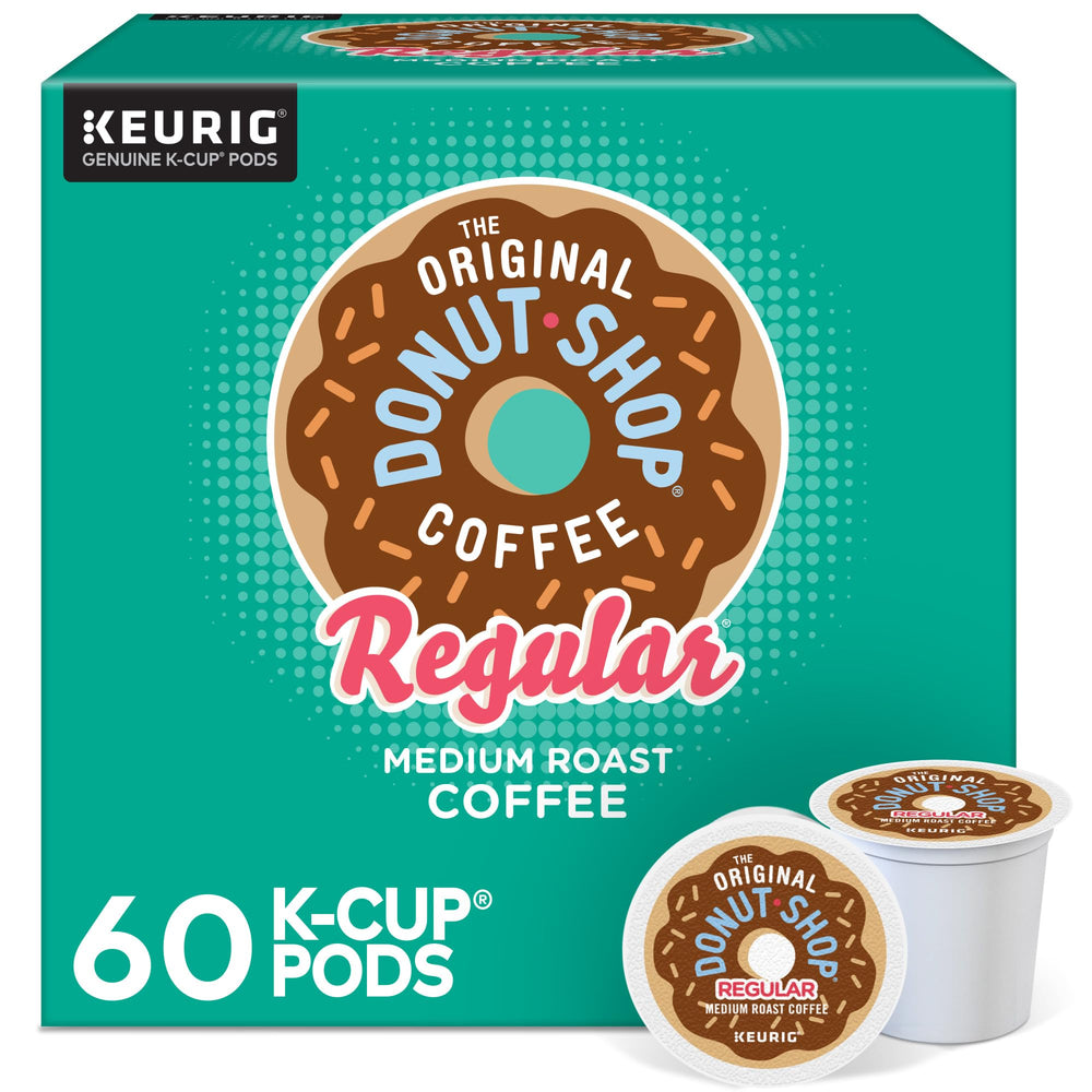 The Original Donut Shop box front showing 60-count and fast convenience