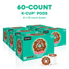 The Original Donut Shop single K-Cup pod top view highlighting easy brew