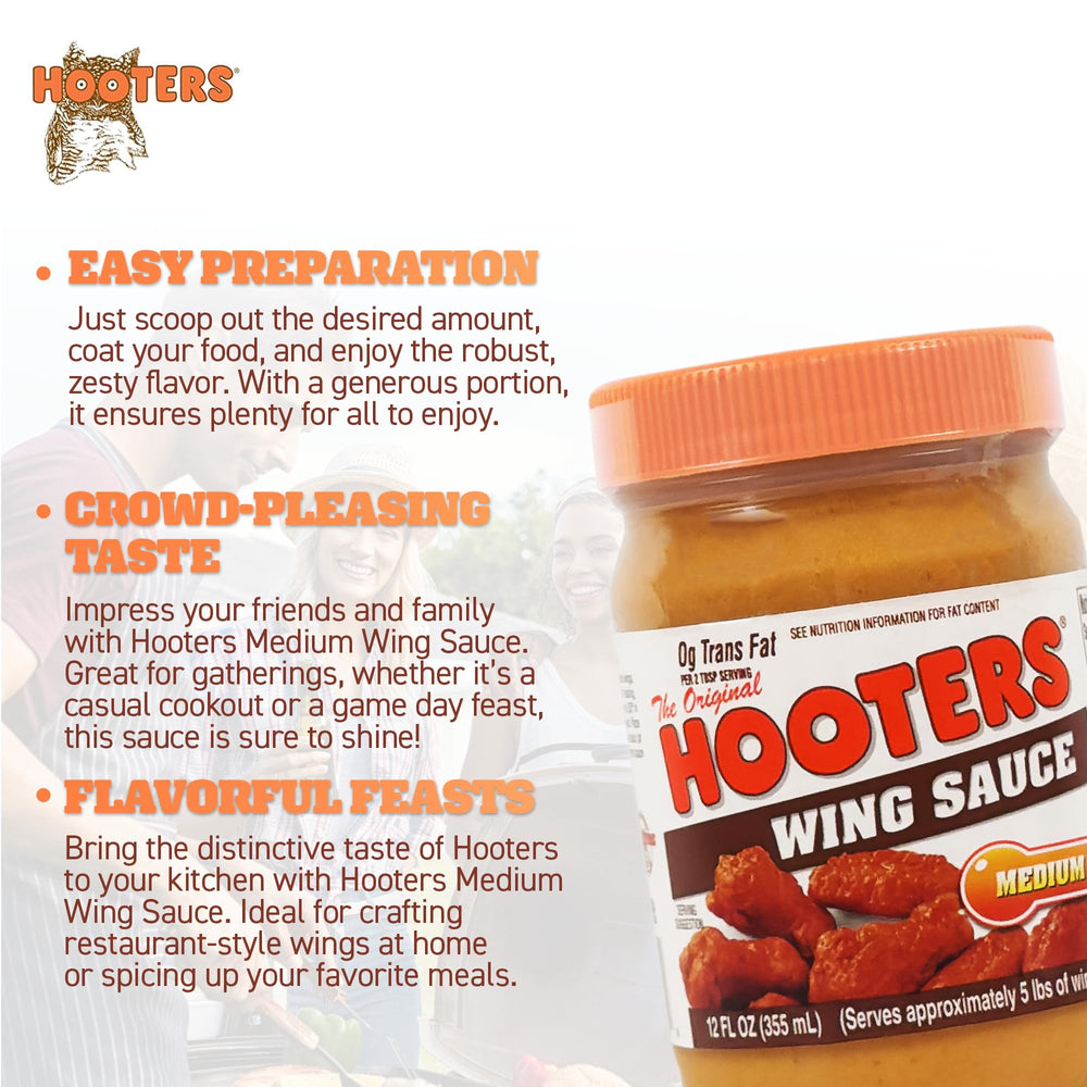 THE ORIGINAL HOOTERS bottle on kitchen counter during serving suggesting easy use at gatherings
