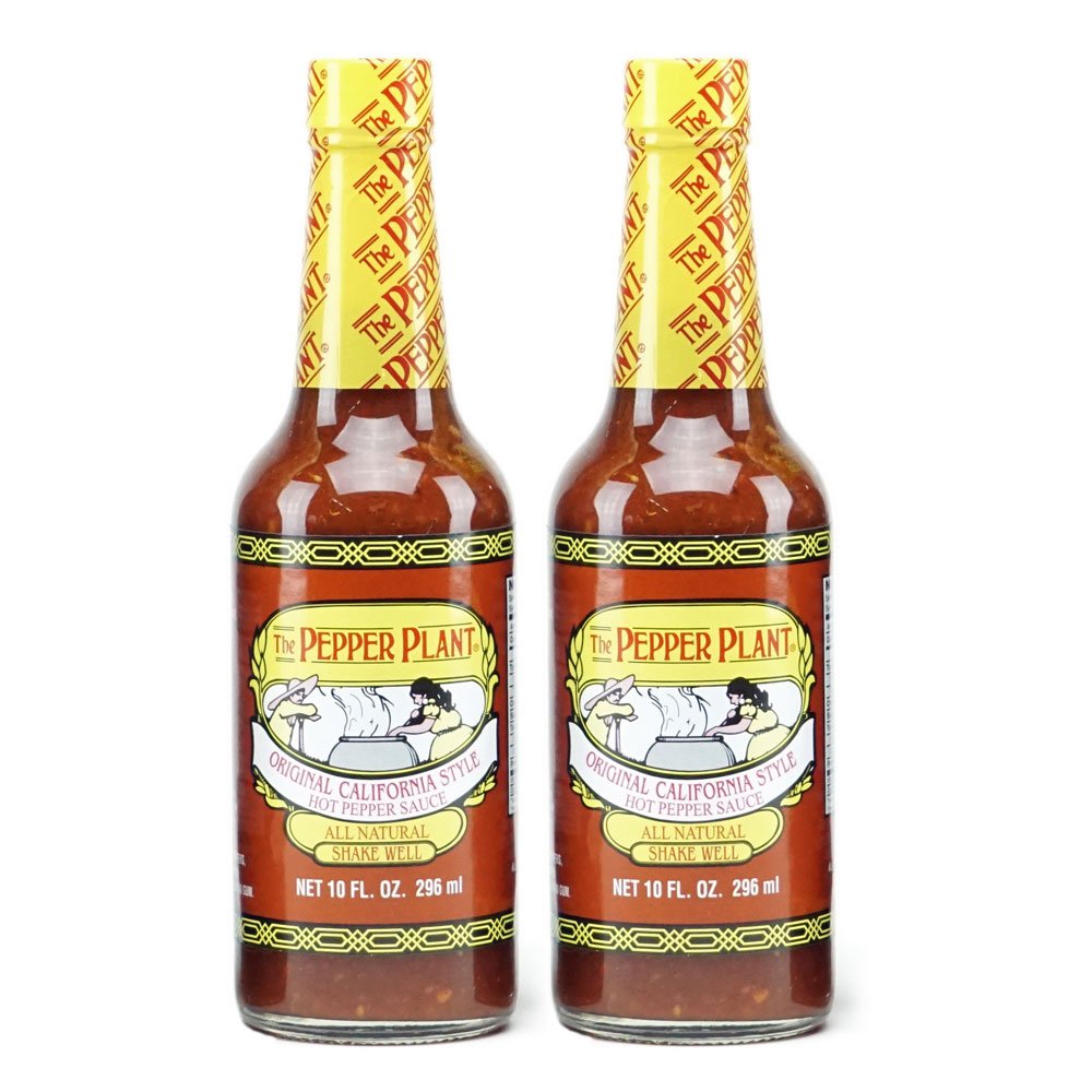 The Pepper Plant front label view showing bottle and product benefit of bright flavor