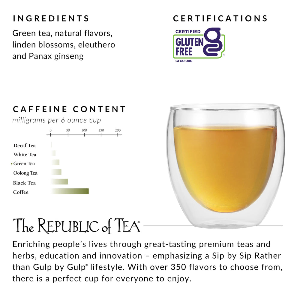 The Republic of Tea tea served in a kitchen scene showing daily ritual benefit
