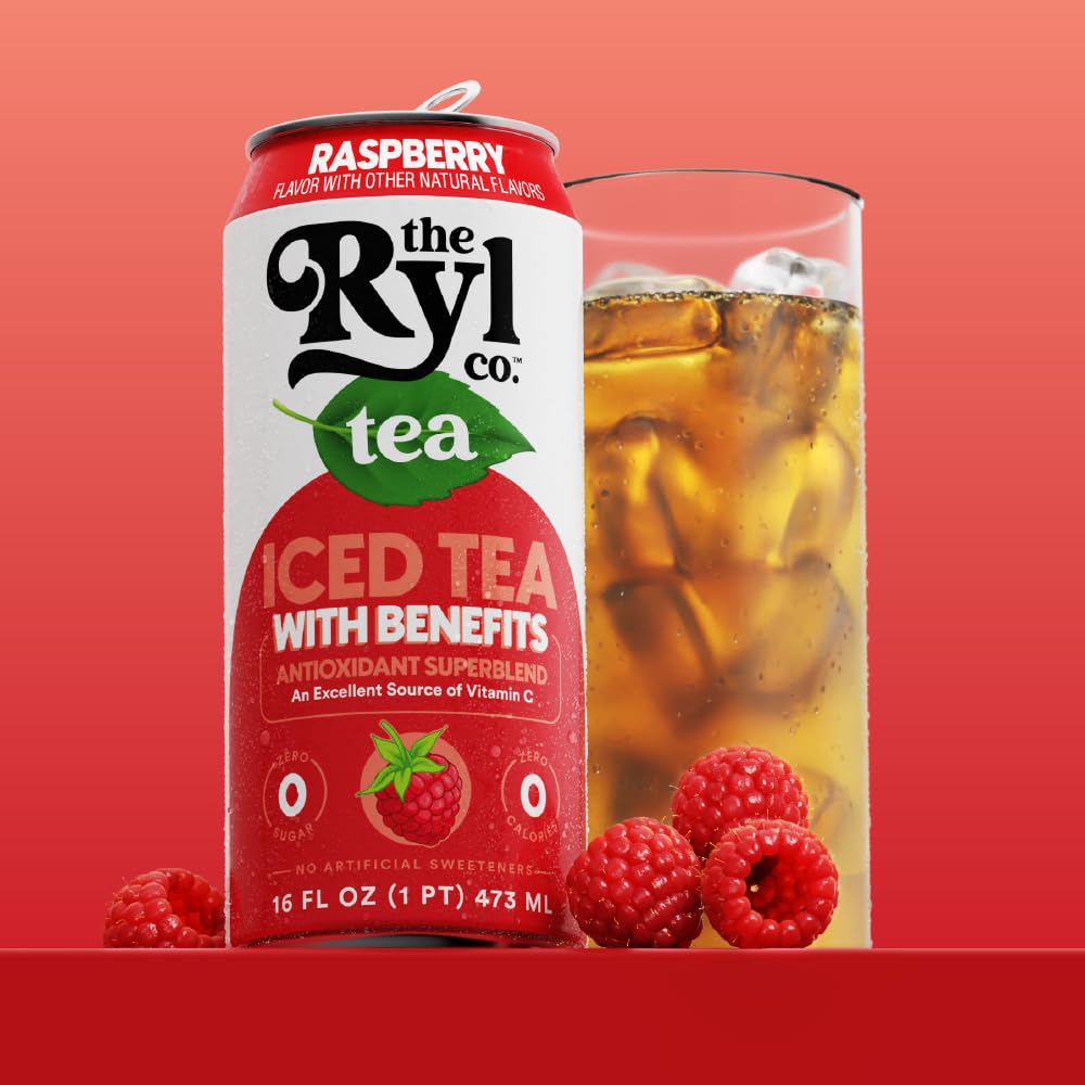 Lifestyle shot of a pack of The Ryl Co raspberry cans at a picnic for sharing